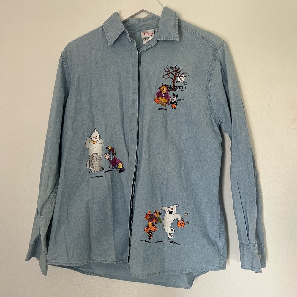 Disney Light Blue Denim Shirt